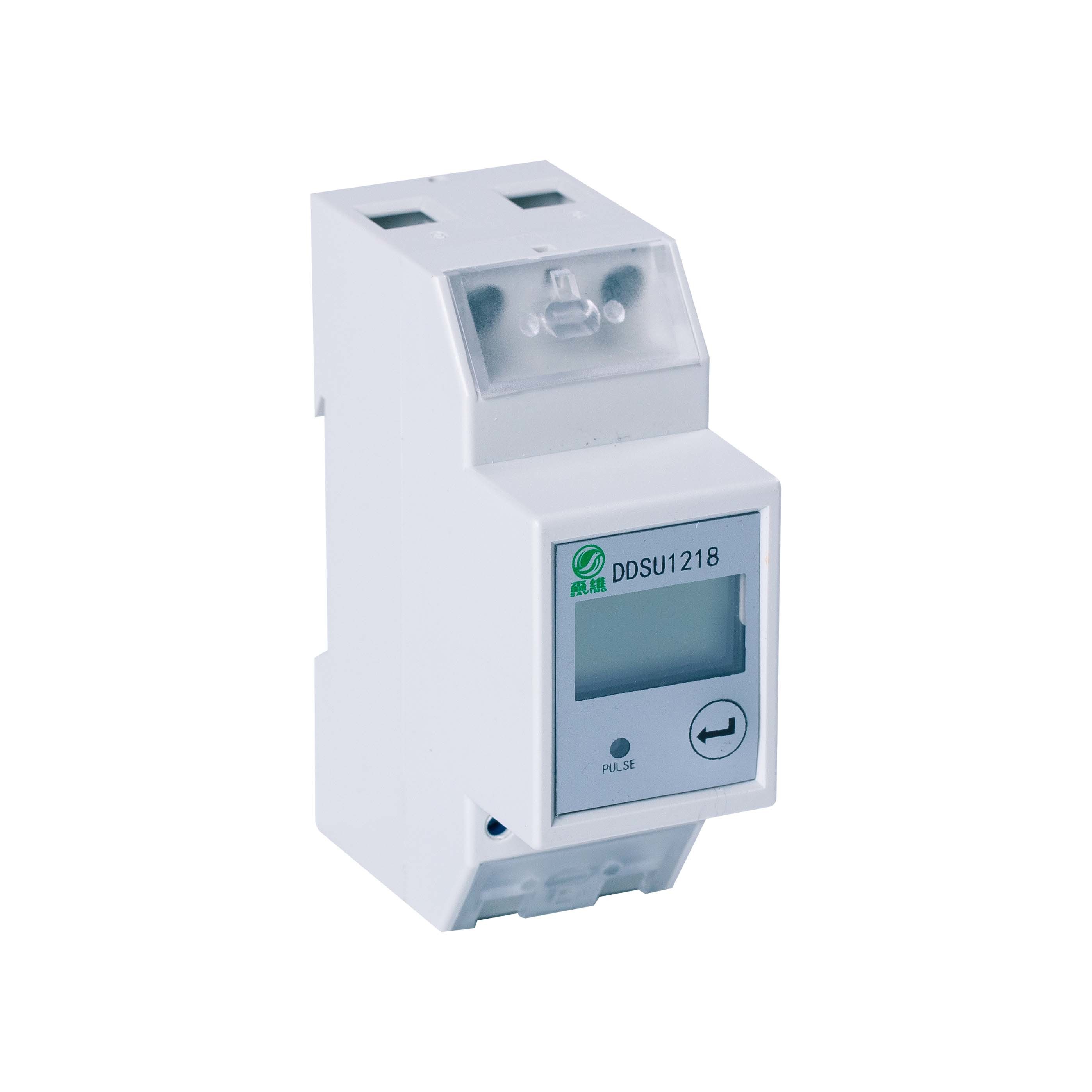 Prepay Power Smart Prepaid Energy Meter Wifi 35mm 2p Din Rail With RS485