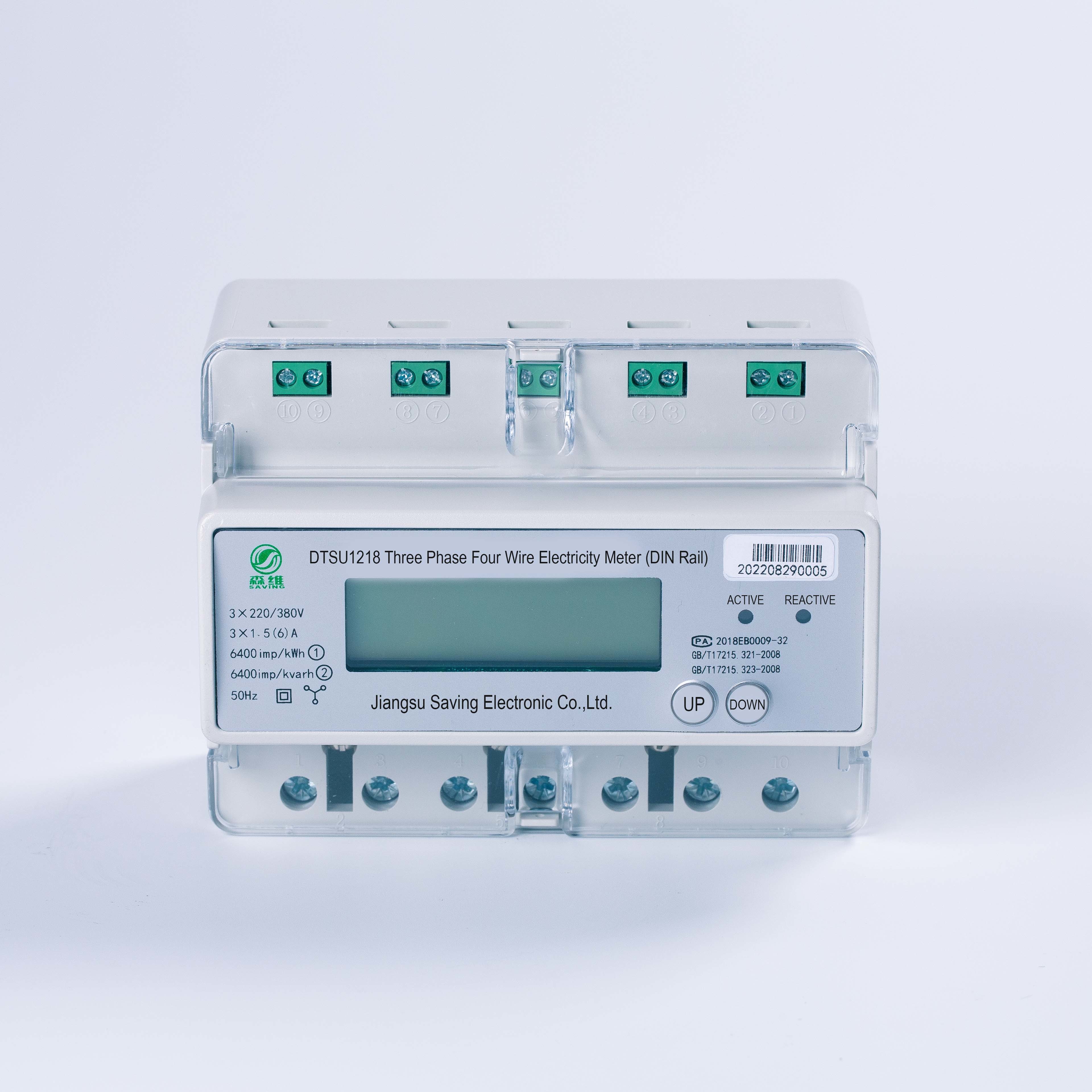 3 Phase Prepaid Electronic Energy Meter Three Phase Kwh Meter Wifi ...