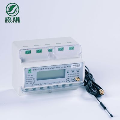 Smart Three Phase Prepaid Energy Meter Wifi 3 Phase Energy Meter Four Wire